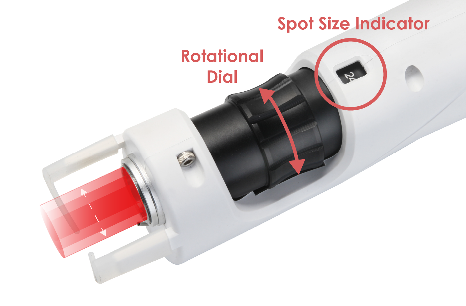 Top view of the Element Handpiece
